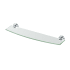 Gatco Sky 21" Glass Bathroom Shelf Chrome