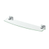 Gatco Mode 21" Glass Bathroom Shelf Chrome
