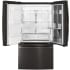 GE-GFD28G-Empty Open Refrigerator