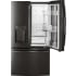 GE-GFD28G-Empty Open Refrigerator with Door in Door Open