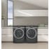 GE-GFD48ESK-Washer and Dryer Staged Side by Side