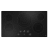 GE 36 Inch Wide 5 Burner Electric Cooktop with Power Boil Black