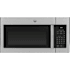 GE 30 Inch Wide 1.6 Cu. Ft. 1000 Watt Over the Range Microwave with Glass Turntable Stainless Steel