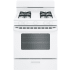 GE Hotpoint 30 Inch Wide 4.8 Cu. Ft. Free Standing Gas Range with Broiler Drawer and Cordless Battery Ignition White