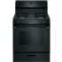 GE Hotpoint 30 Inch Wide 4.8 Cu. Ft. Free Standing Gas Range with Broiler Drawer and Oven Window Black