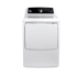 GE 27 Inch Wide 7.4 Cu. Ft. Commercial Electric Dryer with Antimicrobial Technology and Knob Controls White