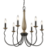 Generation Lighting Simira 6 Light 25" Wide Chandelier Stardust