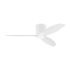 Generation Lighting Titus 52 Hugger LED 52" 3 Blade Indoor Ceiling Fan Matte White