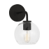 Generation Lighting Orley 11" Tall Bathroom Sconce Midnight Black