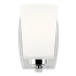 Generation Lighting Franport 8" Tall Bathroom Sconce Chrome