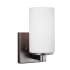 Generation Lighting Hettinger 8" Tall Bathroom Sconce Bronze