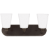 Generation Lighting Kerrville 3 Light 18" Wide LED Vanity Light Bronze