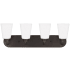 Generation Lighting Kerrville 4 Light 25" Wide LED Vanity Light Bronze