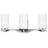 Generation Lighting Alturas 3 Light 22" Wide Bathroom Vanity Light Chrome