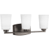 Generation Lighting Franport 3 Light 21" Wide LED Vanity Light Bronze