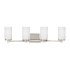 Generation Lighting Hettinger 4 Light 29" Wide Bathroom Vanity Light Brushed Nickel