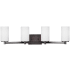 Generation Lighting Hettinger 4 Light 29" Wide LED Vanity Light Bronze