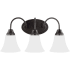 Generation Lighting Holman 3 Light 18" Wide LED Vanity Light Bronze