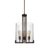 Generation Lighting Dawes 3 Light 16" Wide Pendant Bronze