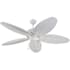 Generation Lighting Cruise 52" 5 Blade Indoor / Outdoor Ceiling Fan White