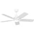 Generation Lighting Lowden 44" 5 Blade Indoor Ceiling Fan Matte White