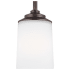 Generation Lighting Kemal 4" Wide LED Mini Pendant Bronze
