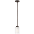 Generation Lighting Elmwood Park 4" Wide LED Mini Pendant Bronze