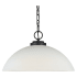 Generation Lighting Oslo 16" Wide Pendant Blacksmith