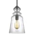 Generation Lighting Kea 7" Wide Mini Pendant Bronze