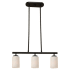 Generation Lighting Oslo 3 Light 25" Wide Chandelier Blacksmith