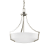 Generation Lighting Hanford 3 Light 21" Wide Pendant Brushed Nickel