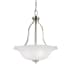 Generation Lighting Emmons 3 Light 18" Wide LED Pendant Brushed Nickel