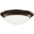 Generation Lighting Nash 12" Wide LED Flush Mount Bowl Ceiling Fixture Bronze