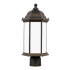 Generation Lighting Sevier 18" Tall Outdoor Single Head Post Light Antique Bronze