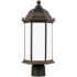 Generation Lighting Sevier 18" Tall LED Post Light Antique Bronze