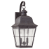 Generation Lighting Chatham 2 Light 21" Tall Outdoor Wall Sconce Oxidized Bronze