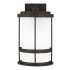 Generation Lighting Wilburn 14" Tall Outdoor Wall Sconce - Dark Sky Compliant Antique Bronze