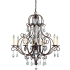 Generation Lighting Chateau 8 Light 32" Wide Crystal Candle Style Chandelier Mocha Bronze