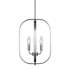 Generation Lighting Loretto 3 Light 11" Wide Candle Style Chandelier Brushed Nickel