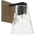 Generation Lighting Dunton 8" Tall Bathroom Sconce Midnight Black