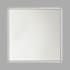 Generation Lighting Cadre 36" Square Flat Framed Wall Mounted Bathroom Mirror with Lighting Brushed Nickel