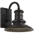 Generation Lighting Redding Station 10" Tall LED Outdoor Wall Sconce Restoration Bronze