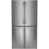 GE Profile 36 Inch Wide 28.4 Cu. Ft. Energy Star Certified Fingerprint Resistant Four Door / French Door Refrigerator with Dual-Dispense AutoFill Pitcher Fingerprint Resistant Stainless