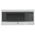GE Profile 24 Inch Wide 1.1 Cu. Ft. 800 Watt Built In, Countertop Microwave with LED Display and Child Lock Stainless Steel