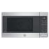 GE Profile 22 Inch Wide 1.5 Cu. Ft. 1000 Watt Built In / Countertop Microwave with LED Display and Warming Option Stainless Steel