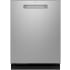 GE Profile 24 Inch Wide 16 Place Setting Built-In Fingerprint Resistant Top Control Dishwasher with Pocket Handle and Deep Clean Washing 3rd Rack Fingerprint Resistant Stainless