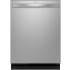 GE Profile 24 Inch Wide 16 Place Setting Built-In Fingerprint Resistant Top Control Dishwasher with Deep Clean Washing 3rd Rack and Microban Technology Fingerprint Resistant Stainless