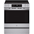 GE Profile 30 Inch Wide 5.3 Cu. Ft. Energy Star Certified Slide In Fingerprint Resistant Induction Range with No Preheat Air Fry and EasyWash™ Oven Tray Fingerprint Resistant Stainless Steel