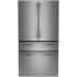 GE Profile 36 Inch Wide 23.2 Cu. Ft. Energy Star Certified Fingerprint Resistant Bottom Freezer Refrigerator with Dual Dispense AutoFill Pitcher Fingerprint Resistant Stainless