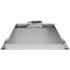 GE Profile 610 - 1220 CFM 48 Inch Wide Panel Ready Range Hood Insert with Dimmable LED Lighting and Heat Sensor Stainless Steel